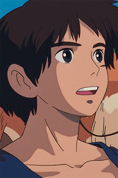 Movie character Ashitaka.